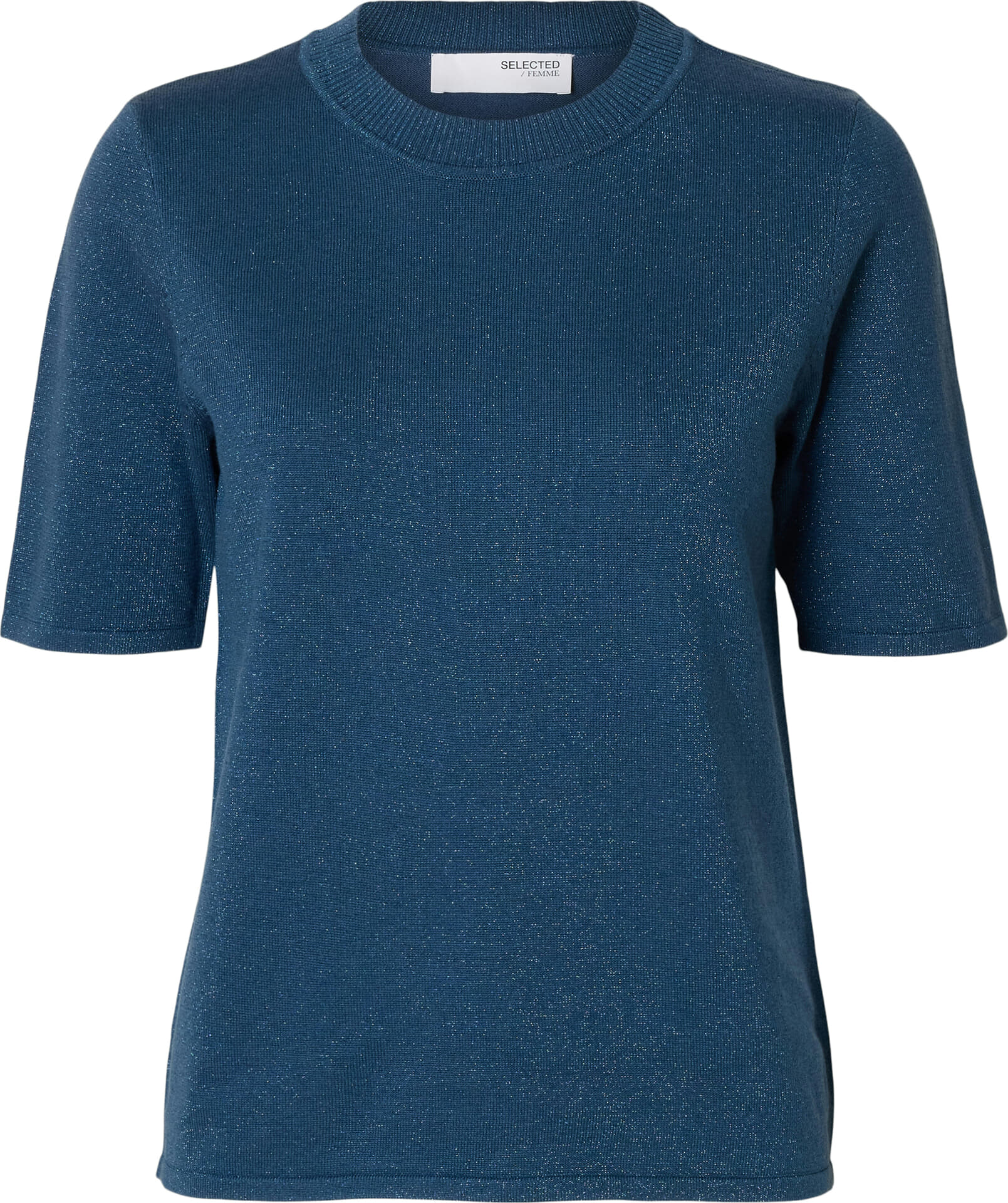 Selected Femme T-shirt Lura Navy