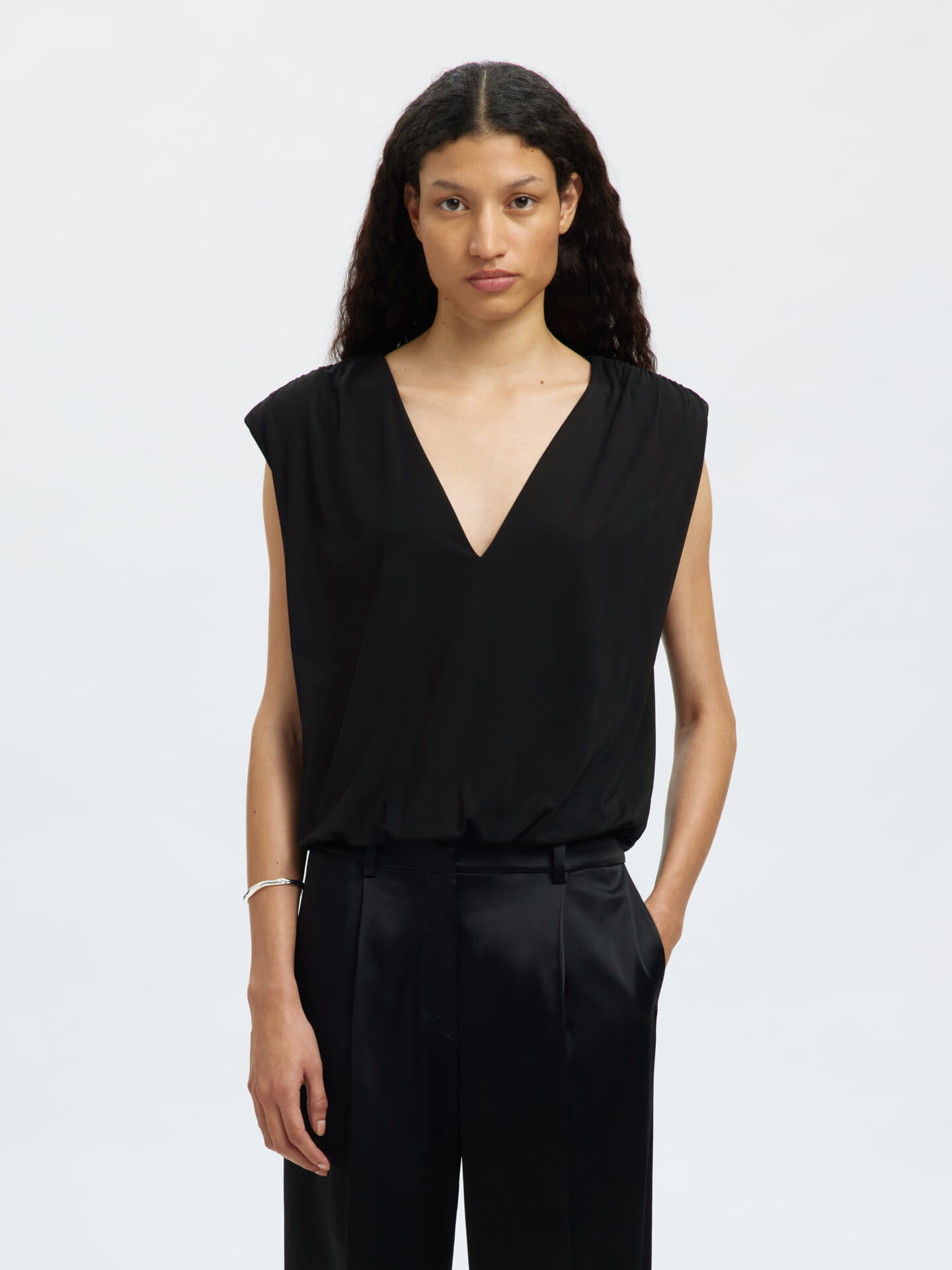 Selected Femme Blouse Mira Zwart Selected Femme Blouse Mira Zwart