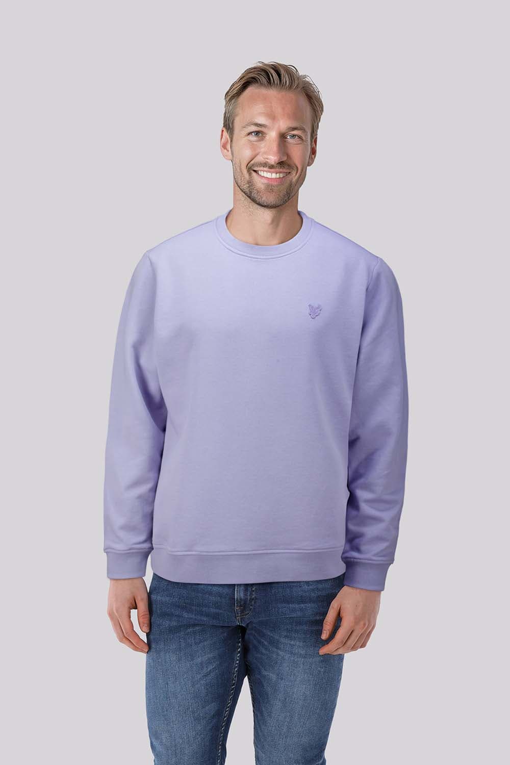 Lyle & Scott Sweater Tonal  Lila