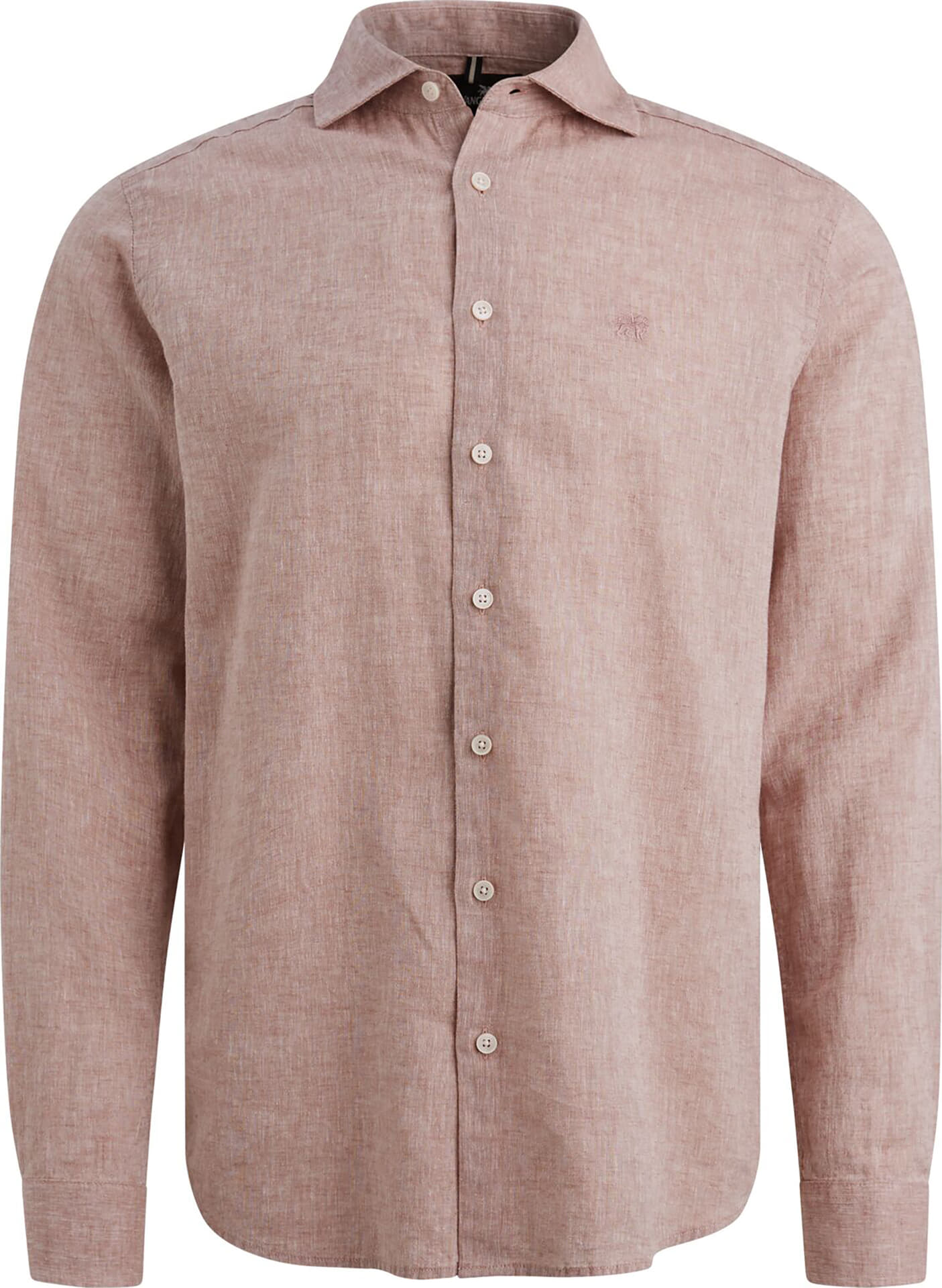 Vanguard Overhemd Linnen Katoen blend Rood