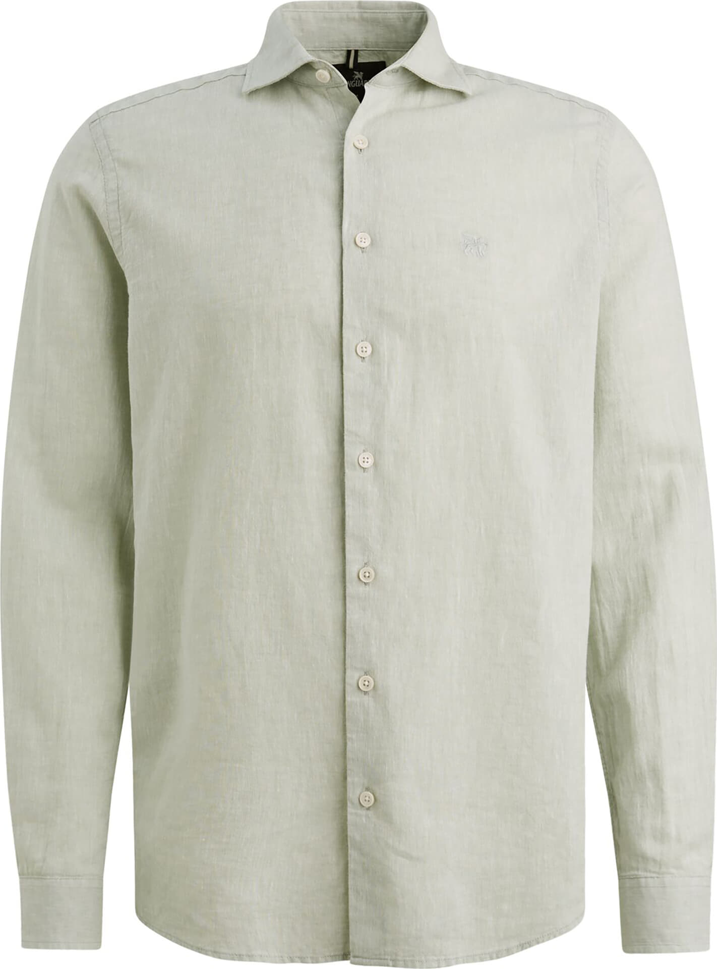 Vanguard Overhemd Linnen Katoen blend Grijs