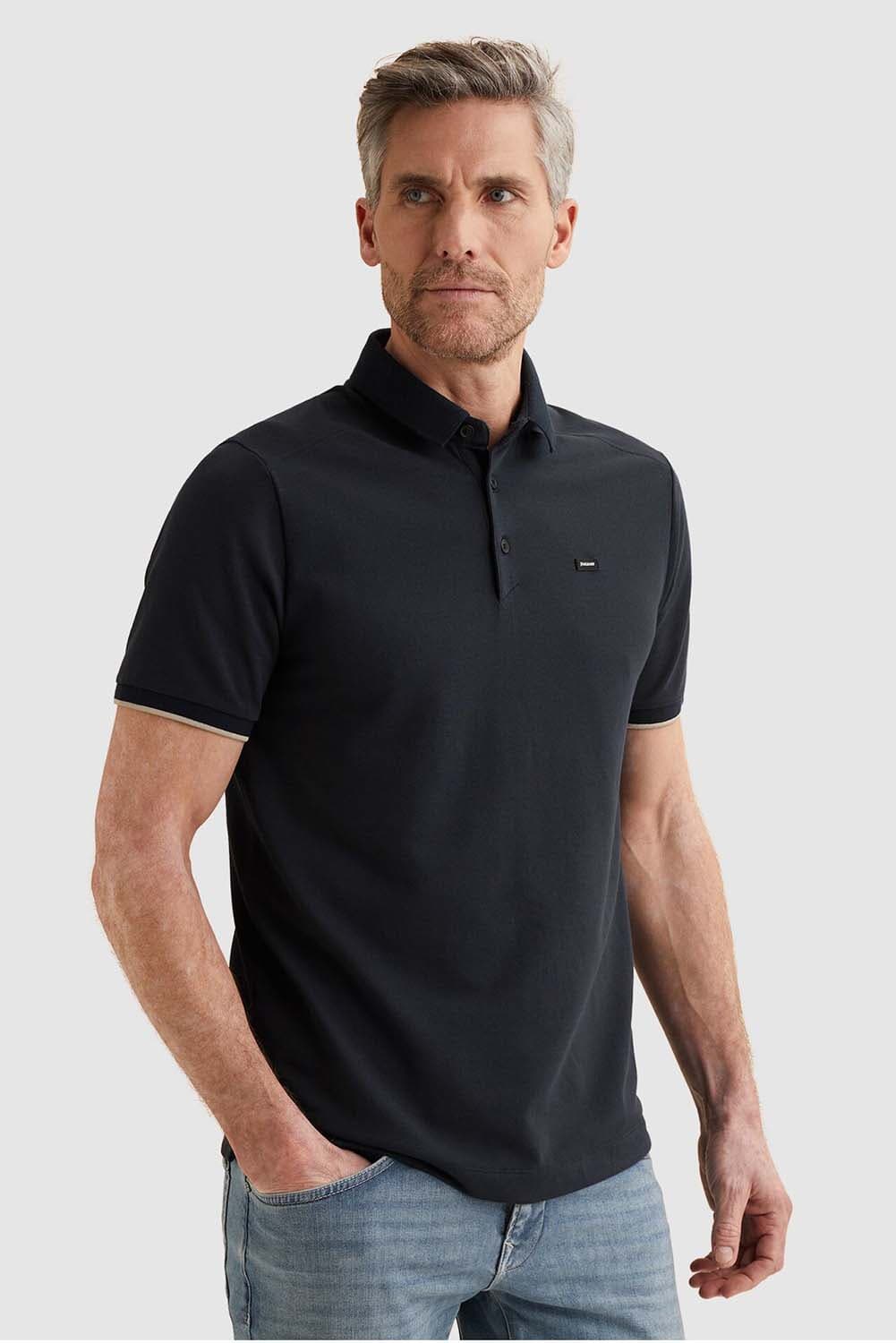 Vanguard Polo Gent pique blend  Navy