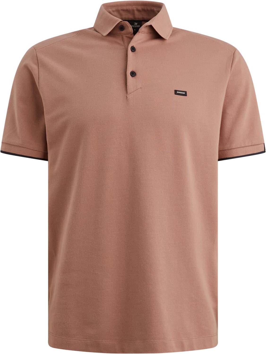 Vanguard Polo Gent pique blend  Rood