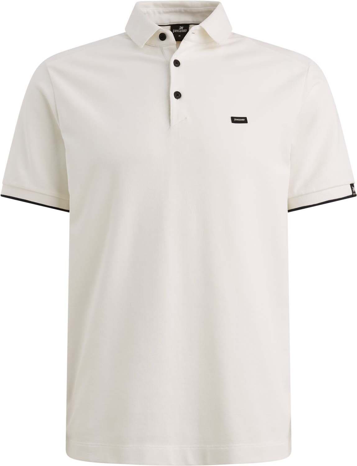 Vanguard Polo Gent pique blend Wit