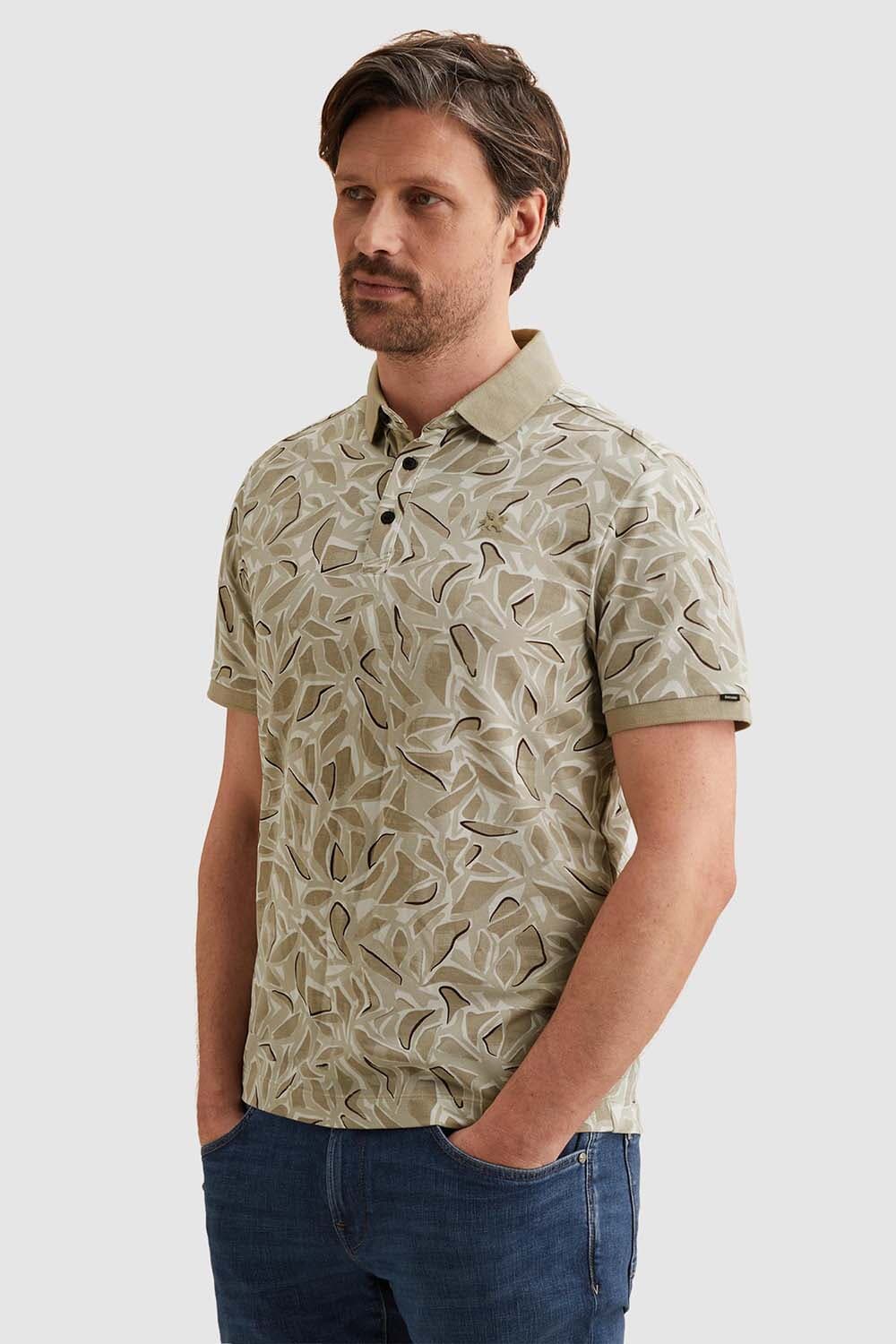 Vanguard Polo Stretch Pique Bruin