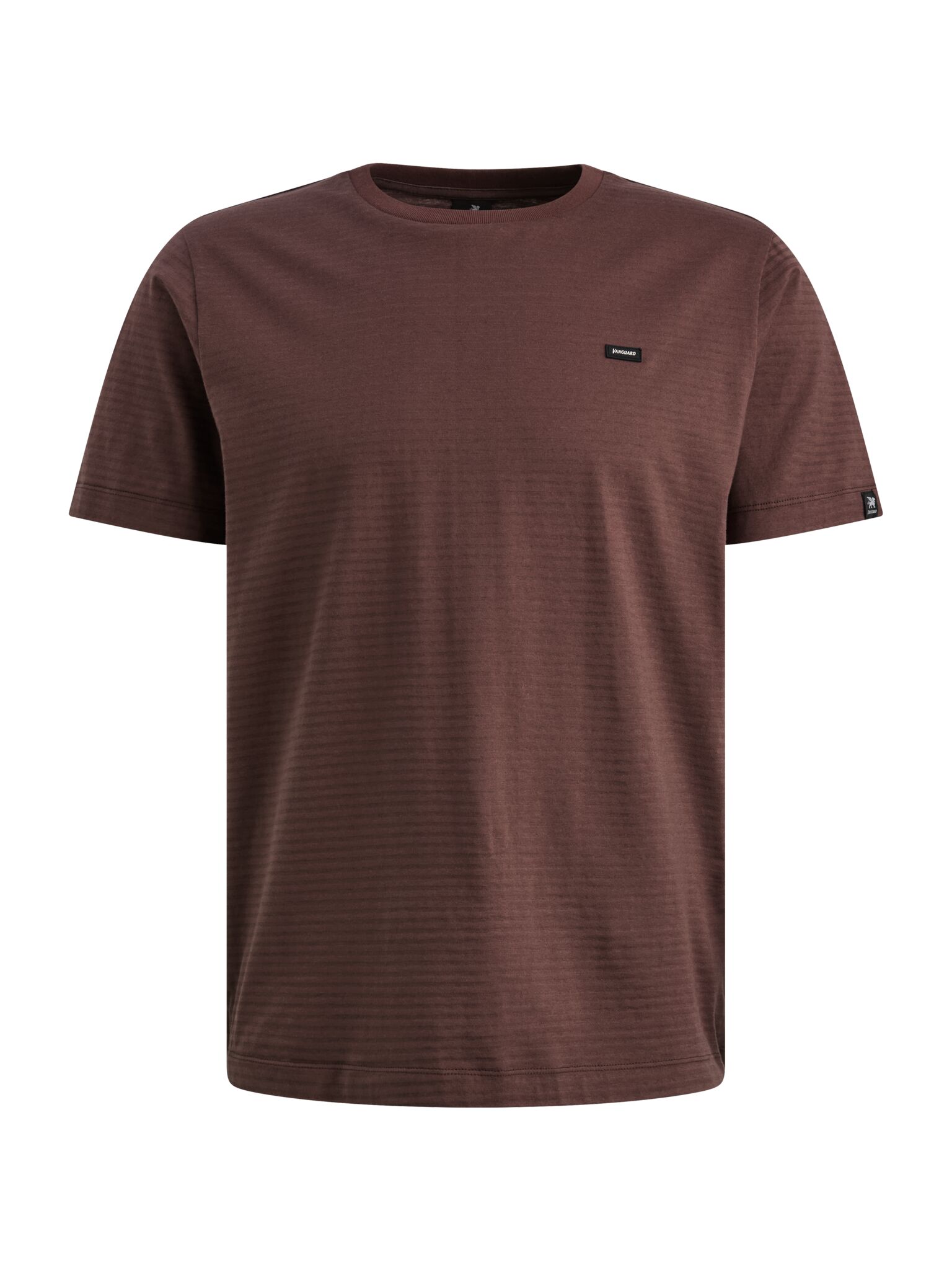 Vanguard T-shirt Mercerised Melange Paars