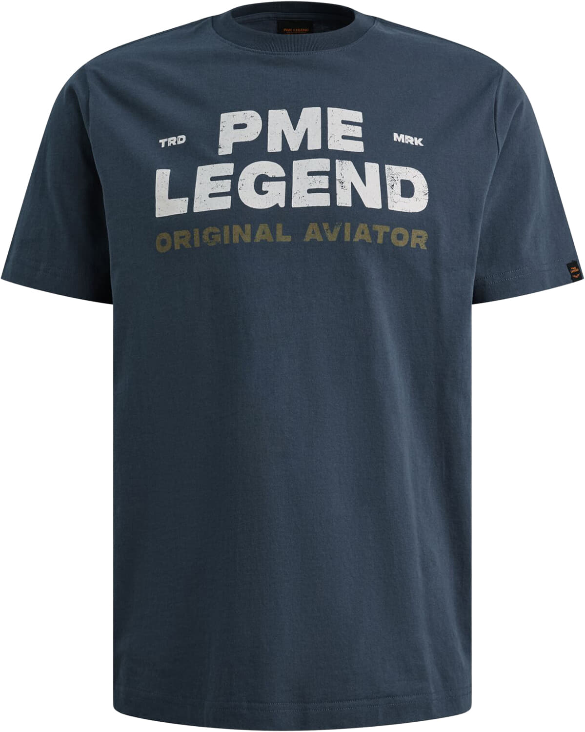 Pme Legend T-shirt open end jersey Blauw