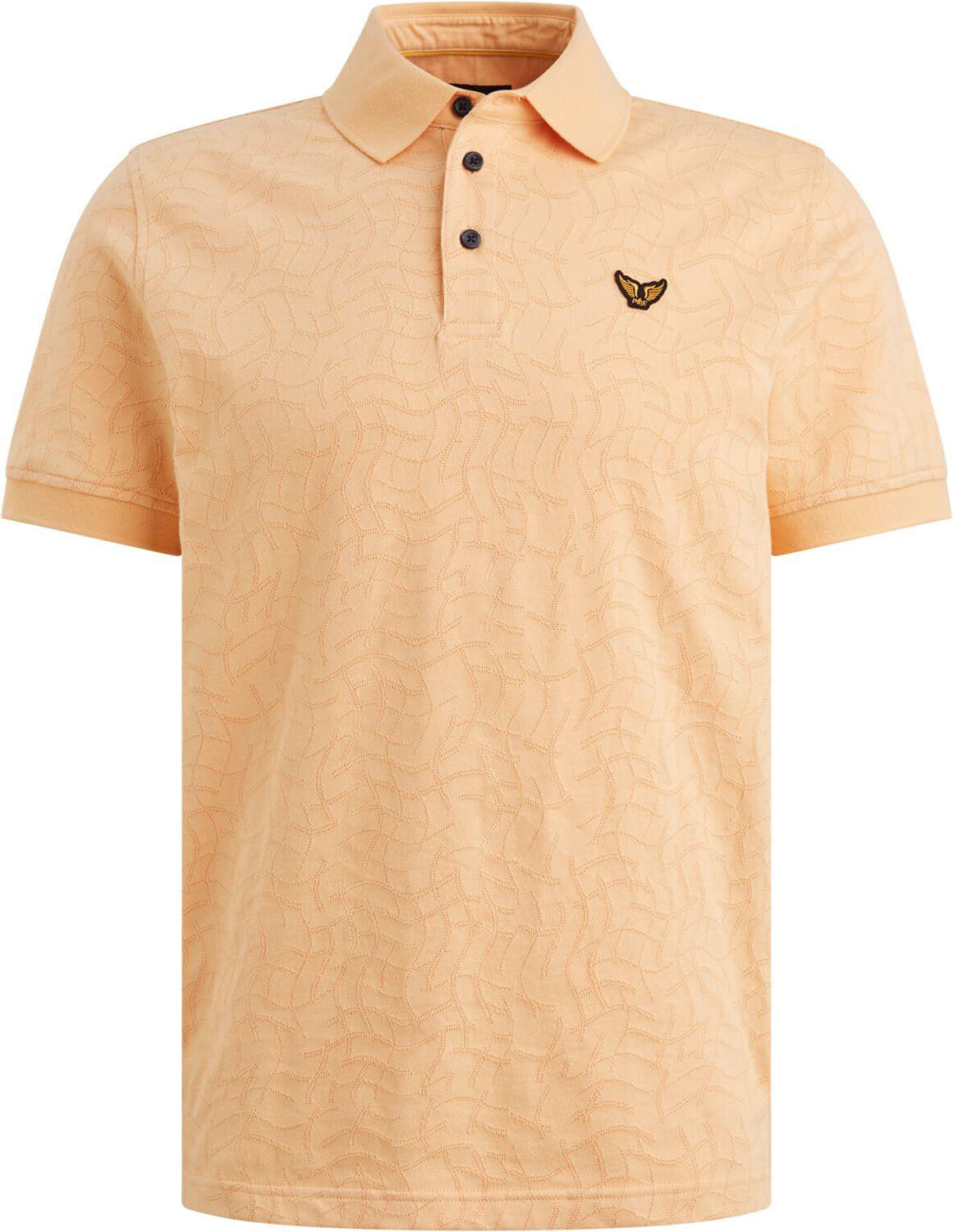 Pme Legend Polo jersey jacquard Oranje