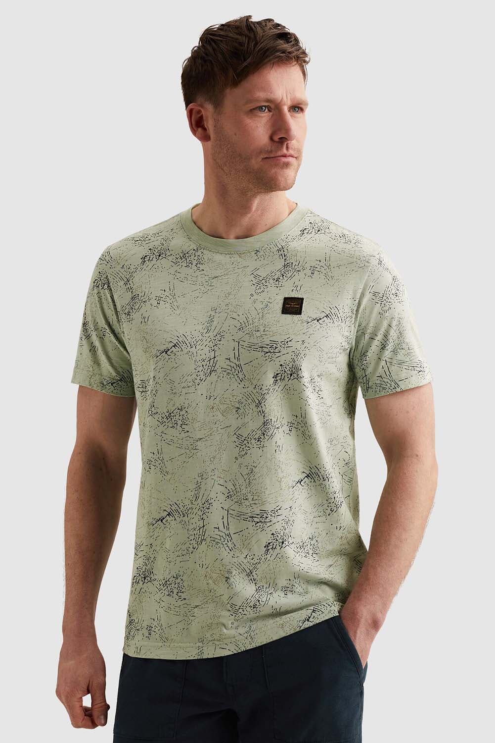 Pme Legend T-shirt Slub Jersey Groen