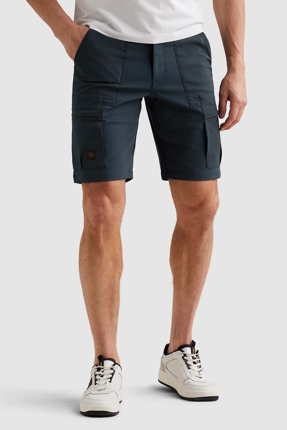 Pme Legend Short Airylon Cargo Tech Sweat Jeans donker
