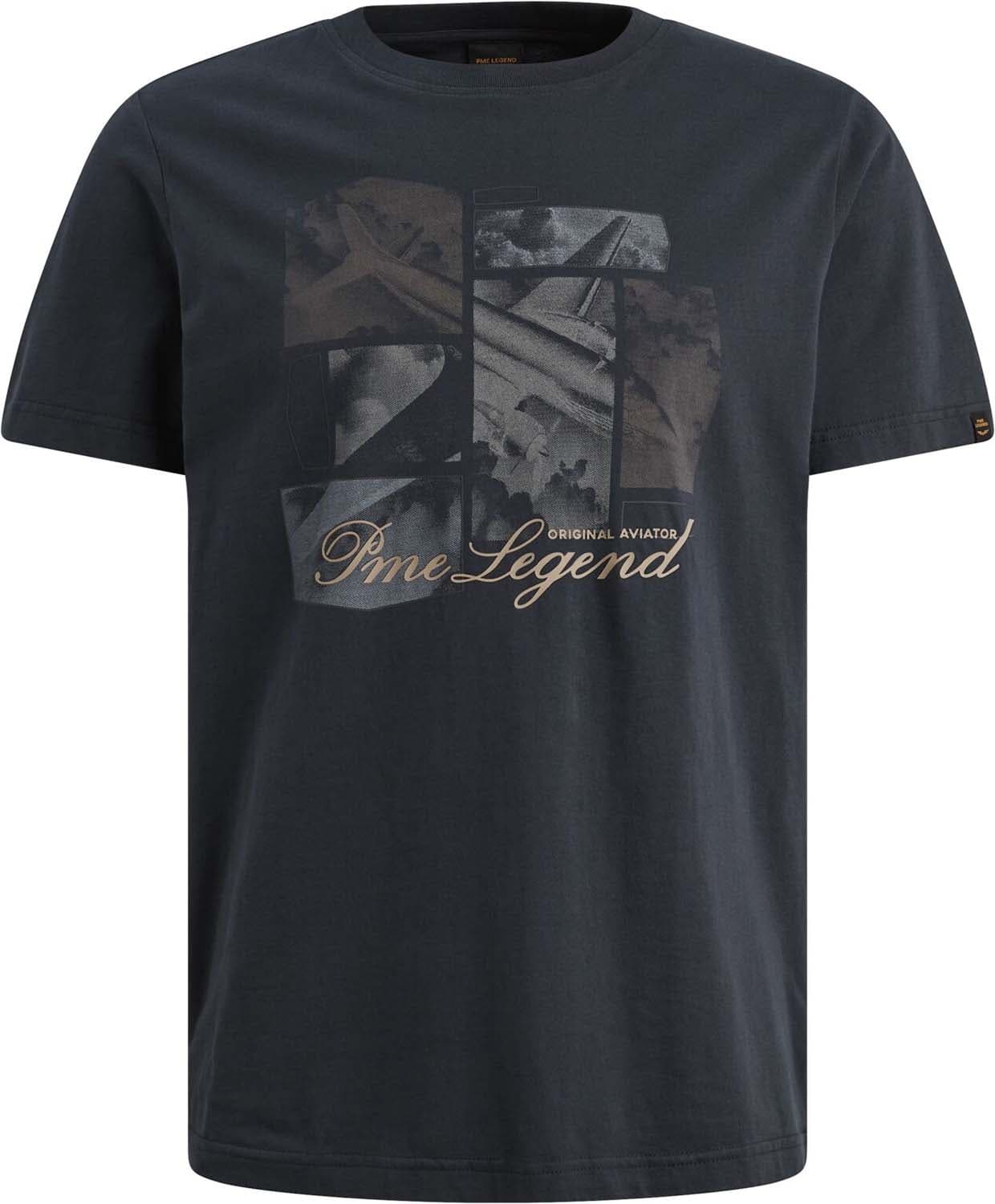 Pme Legend T-shirt Single jersey Blauw