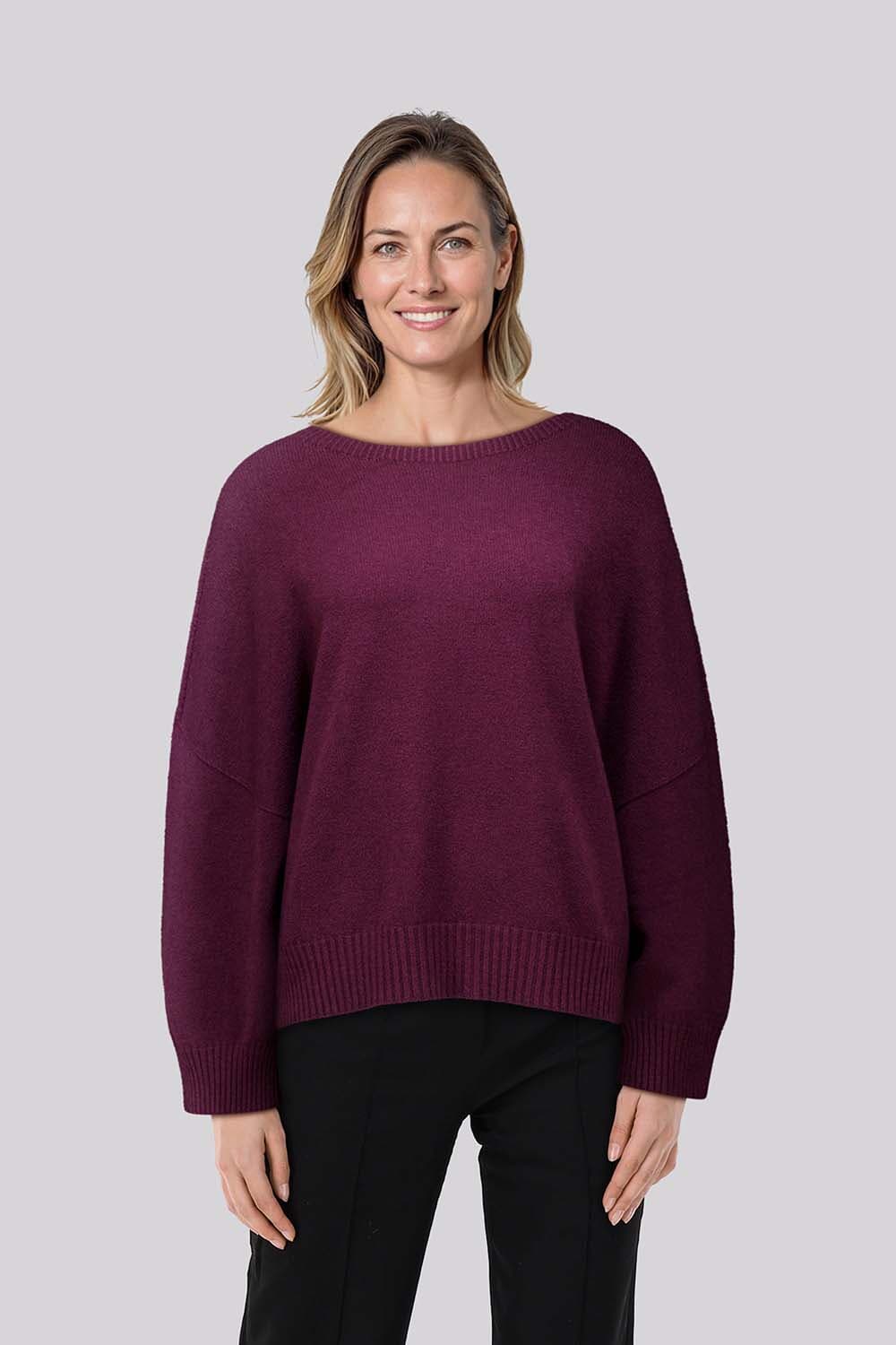 Bomont Trui Bordeaux Rood