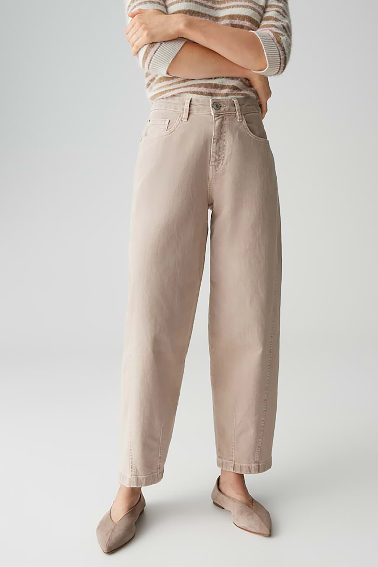 Opus Jeans Lolah edgy Camel