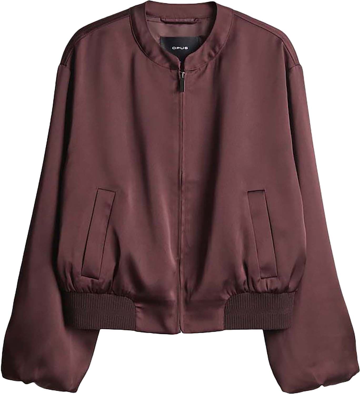 Opus Blouson Jasje Jupita Bordeaux Rood