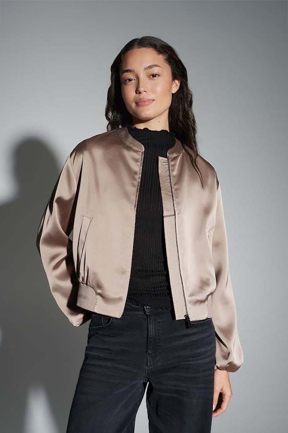 Opus Blouson Jasje Jupita Taupe