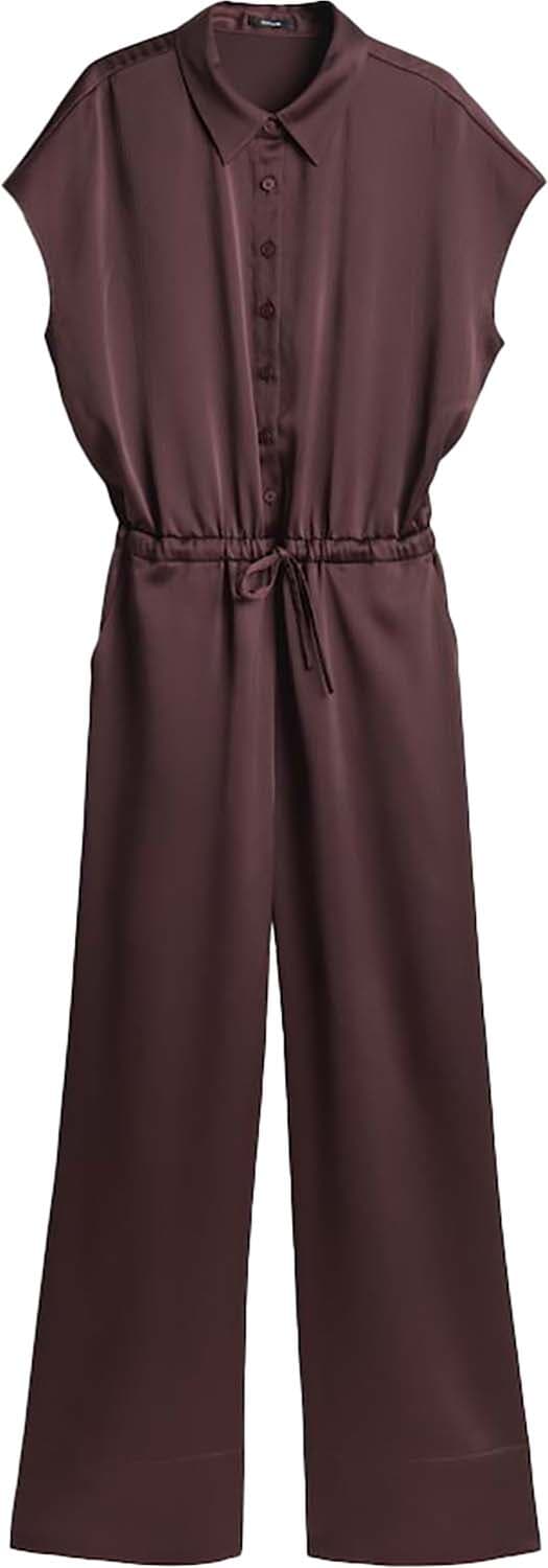 Opus Jumpsuit Mendie Night Bordeaux Rood