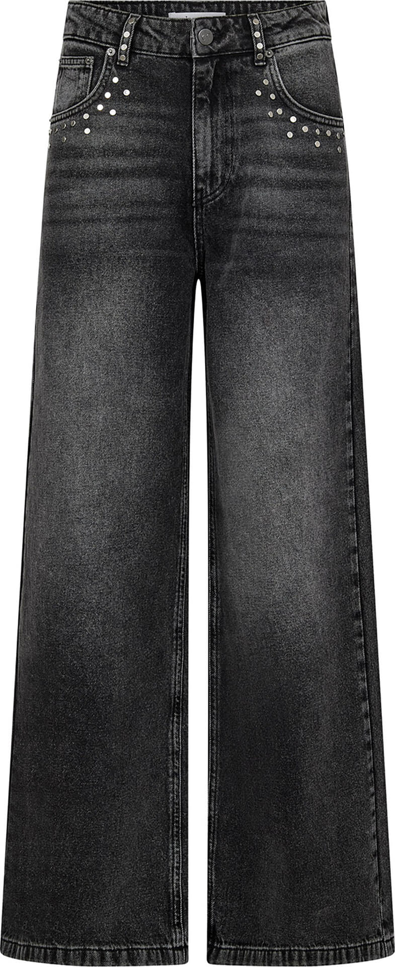 Co'couture vicky cc stud white jeans Zwart