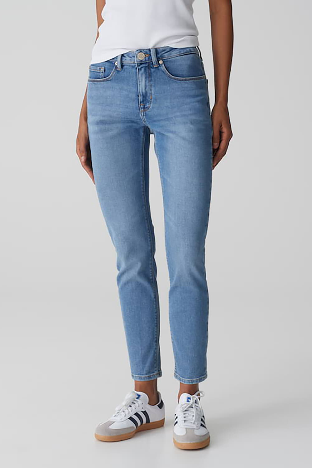 Opus Jeans Elma clever Blauw