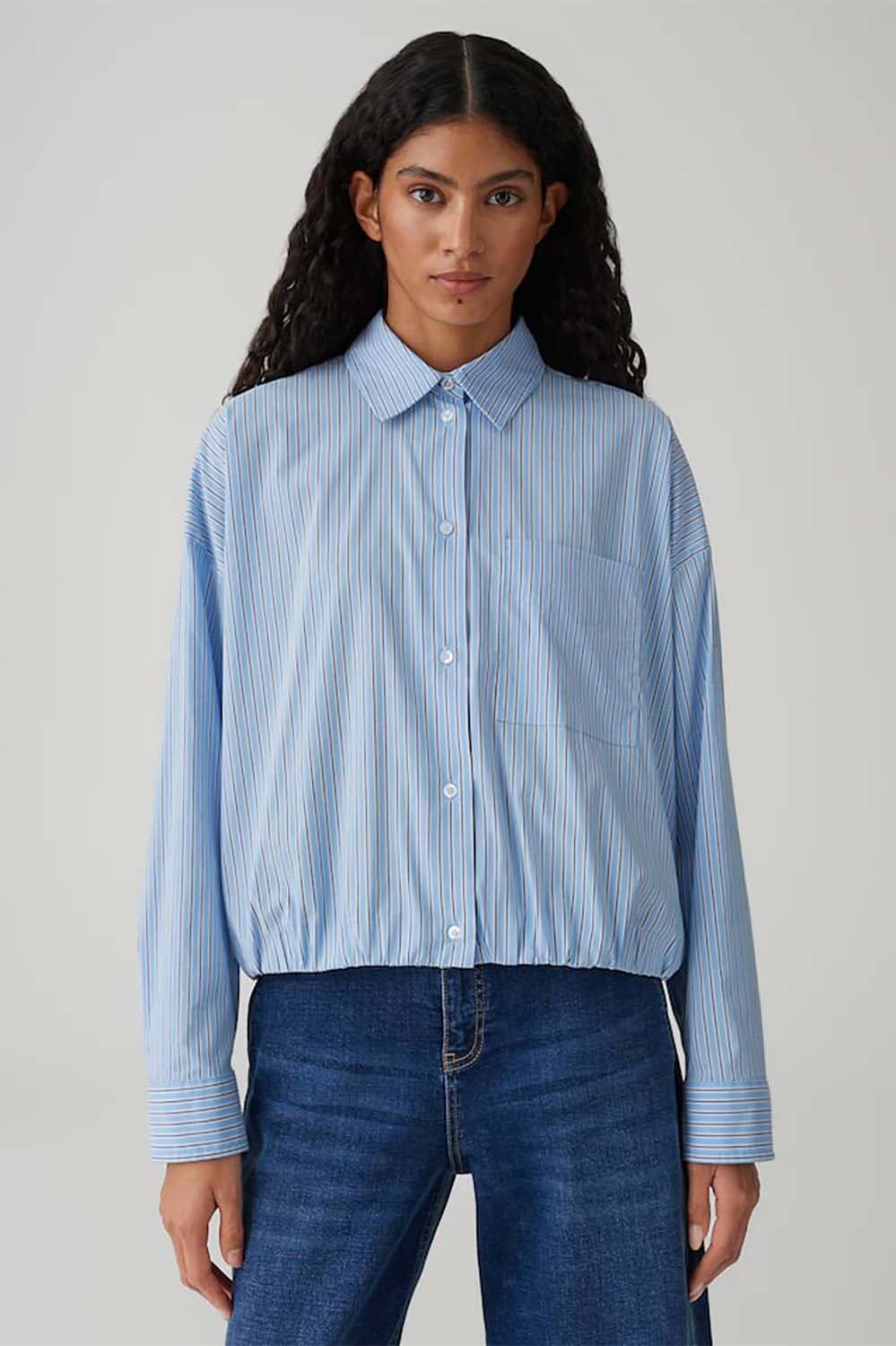 Opus Blouse Fresa Aqua