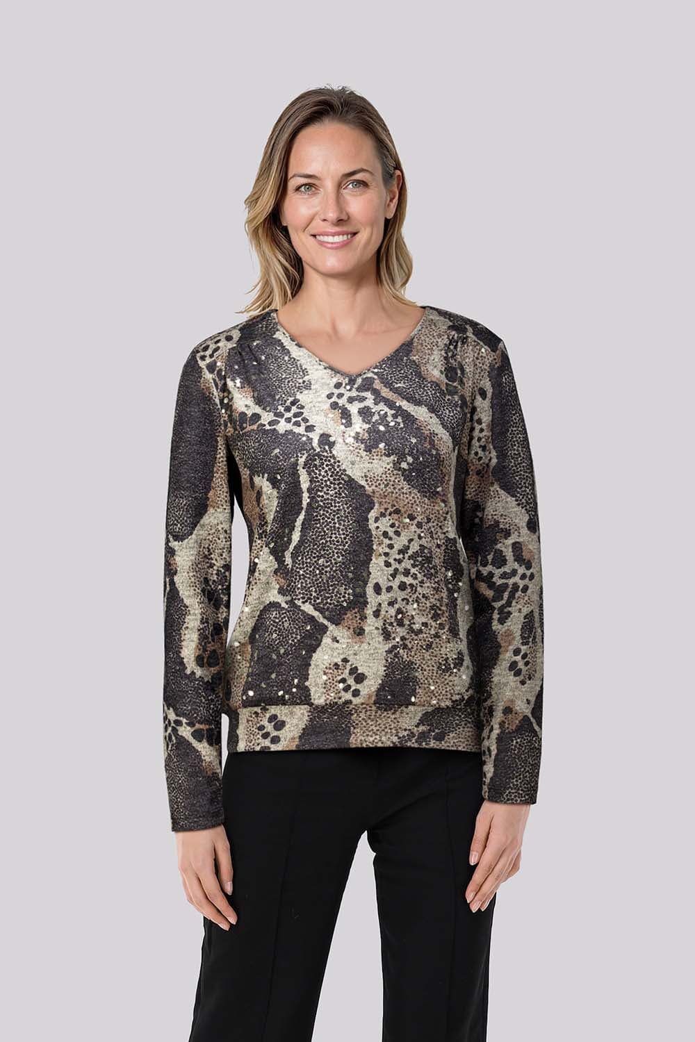 Enjoy Sweater  Taupe