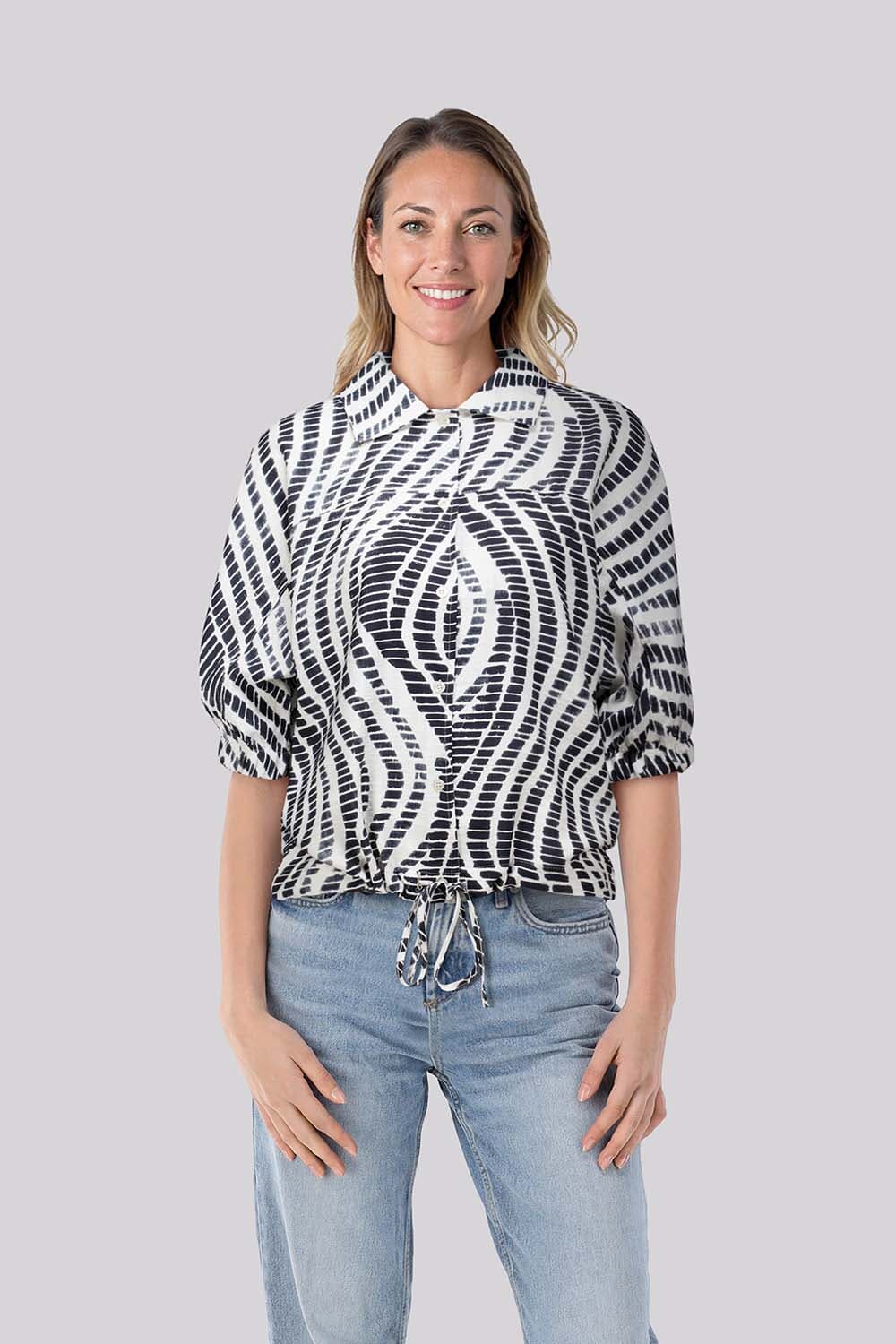 Zoso Blouse Edith Blauw