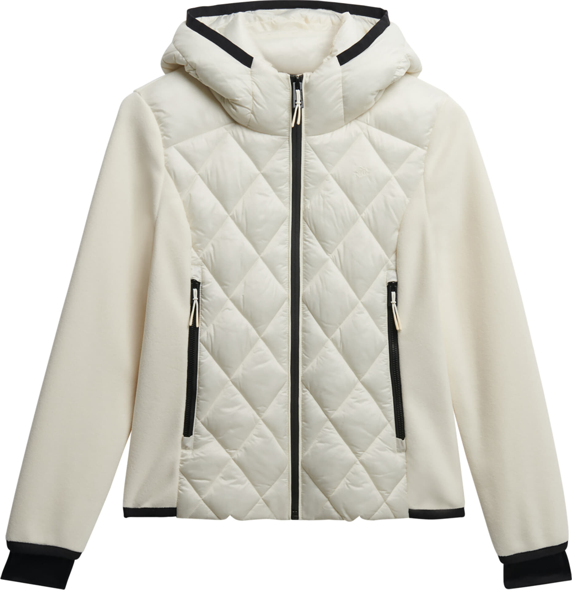 Superdry HOODED HERITAGE STORM JACKET Off White