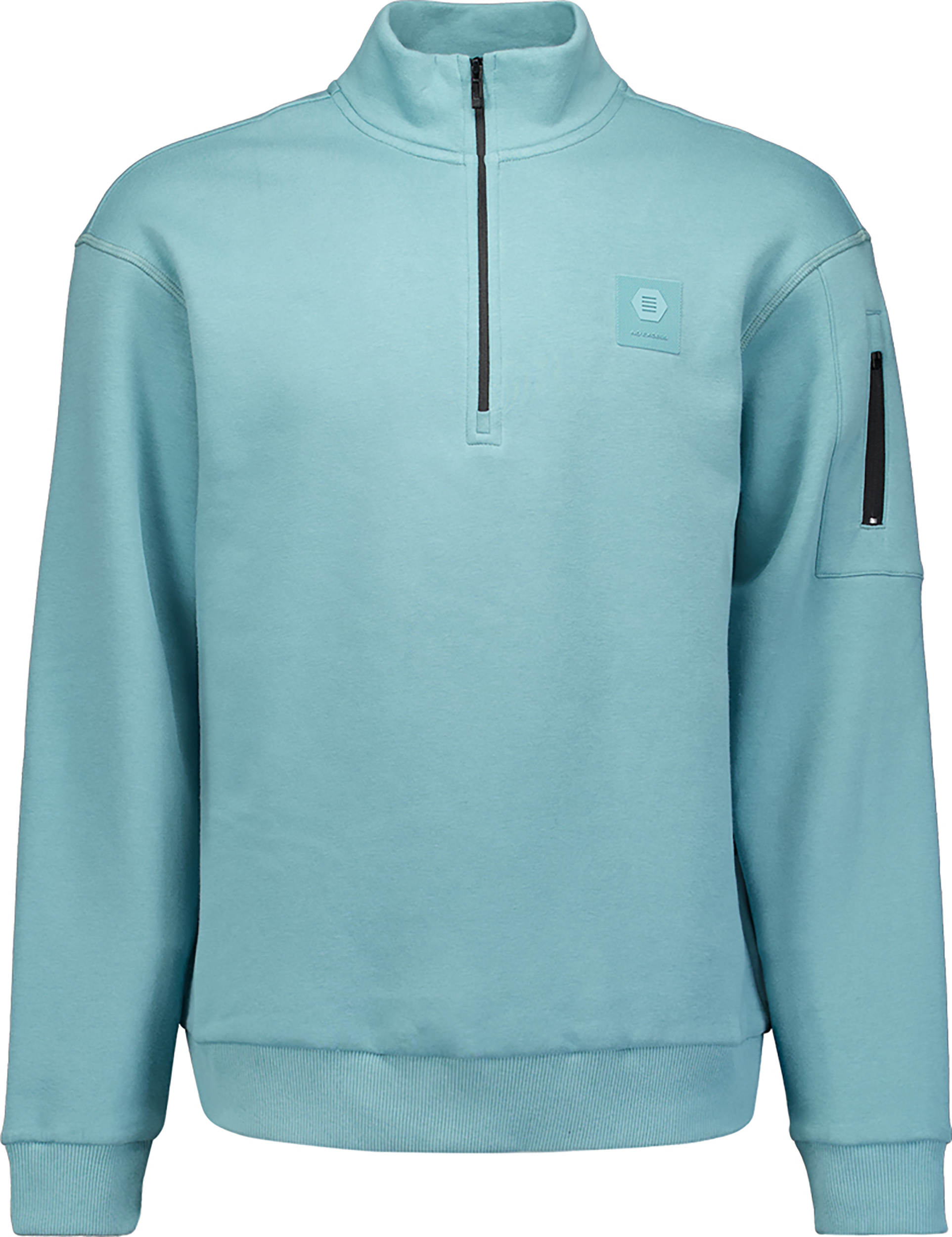 No Excess Half-zip Trui Blauw