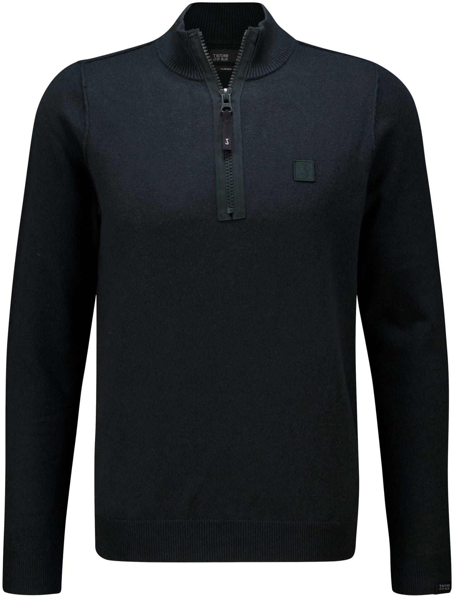 Butcher Of Blue Halfzip-trui Clifden Groen