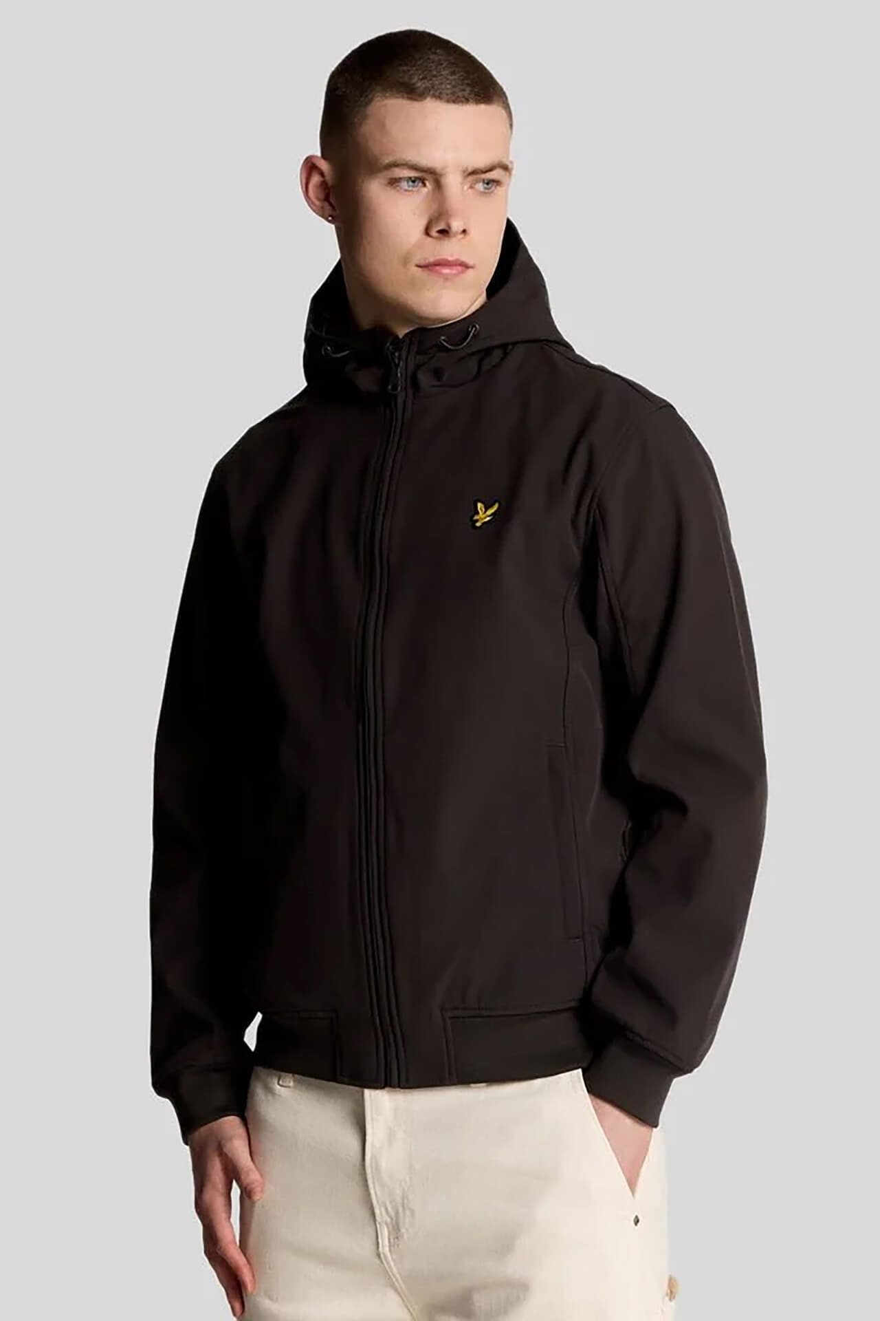 Lyle & Scott Softshell Jas   Antraciet