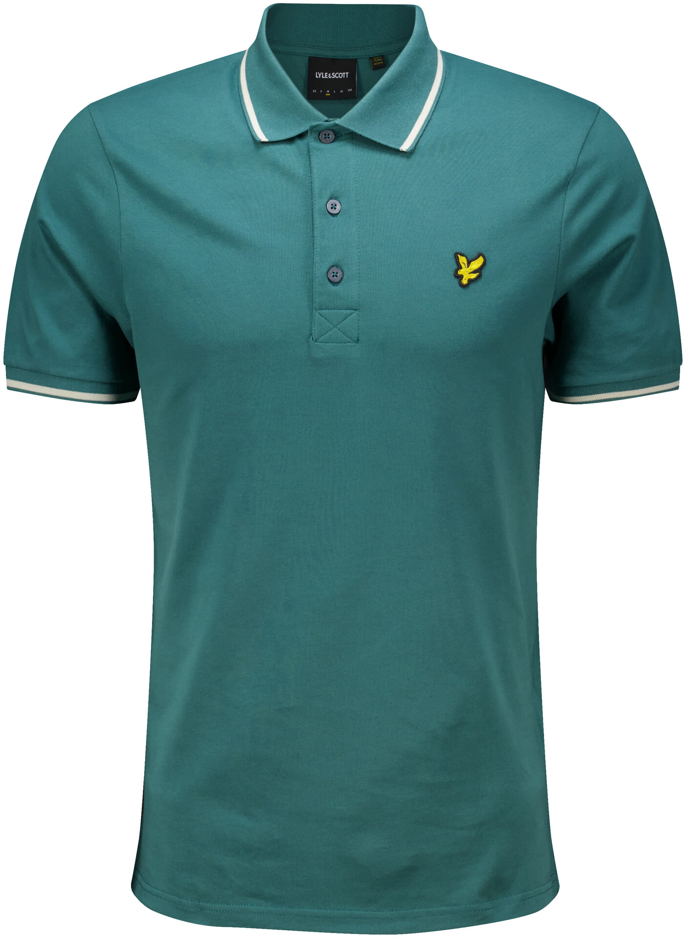 Lyle & Scott polo tipped Groen
