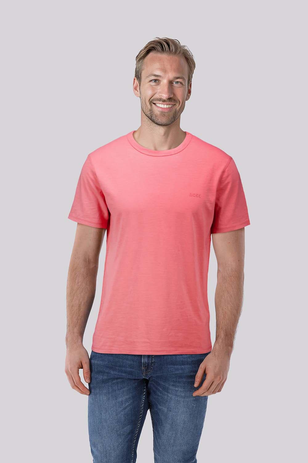 Boss Orange T-shirt Tegood Rood