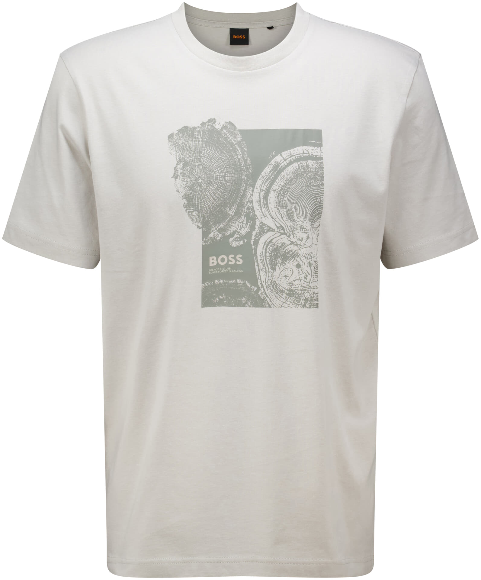 Boss Orange T-shirt Imprint Grijs