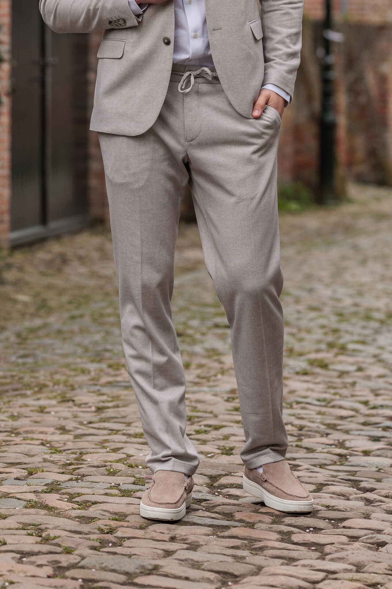 Zuitable Pantalon Dispartaflex Beige