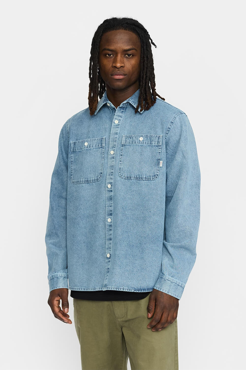 Revolution Overshirt Worker Denim Jeans Light