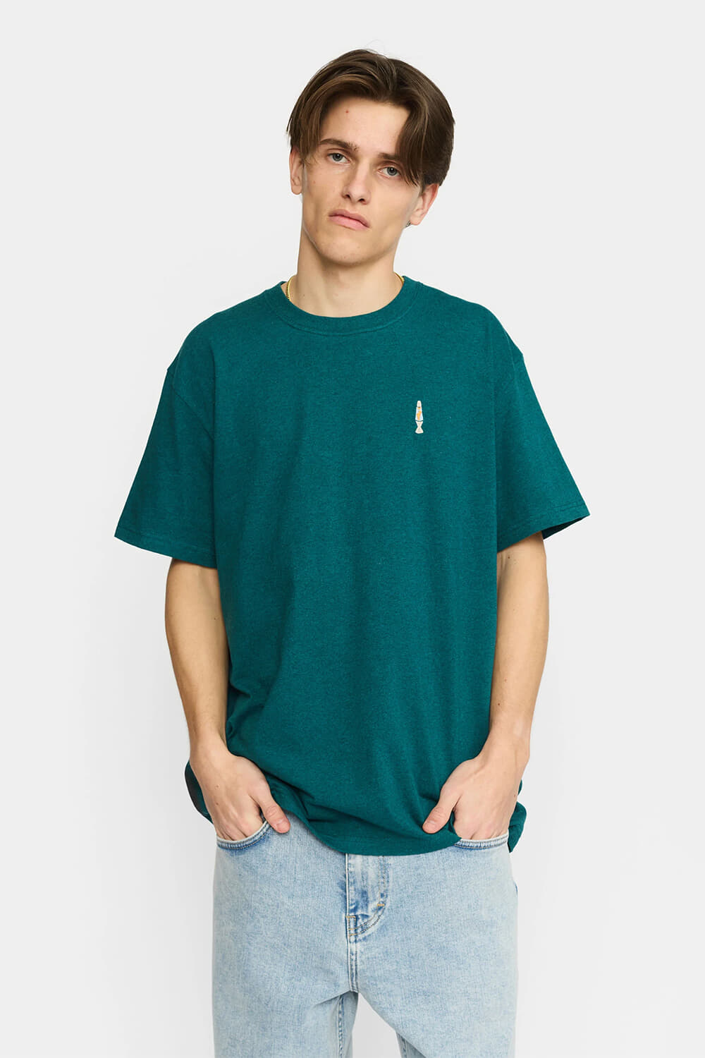Revolution T-shirt Loose fit Petrol
