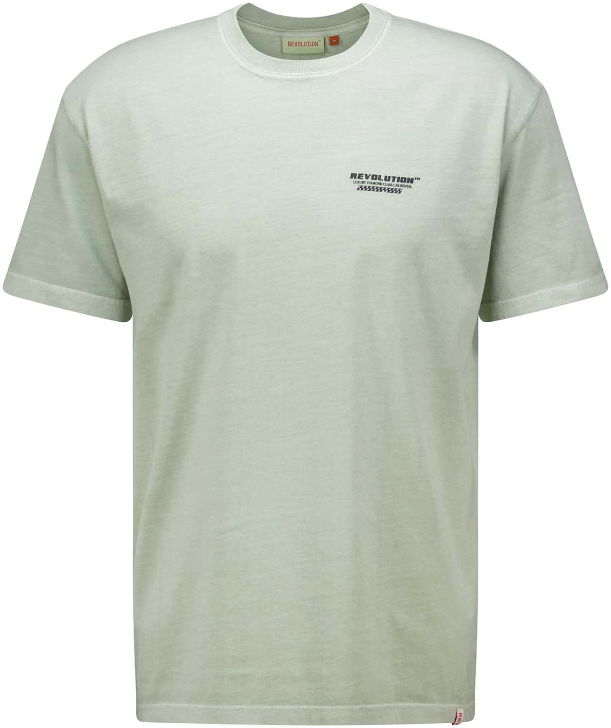 Revolution T-shirt Loose Fit Groen