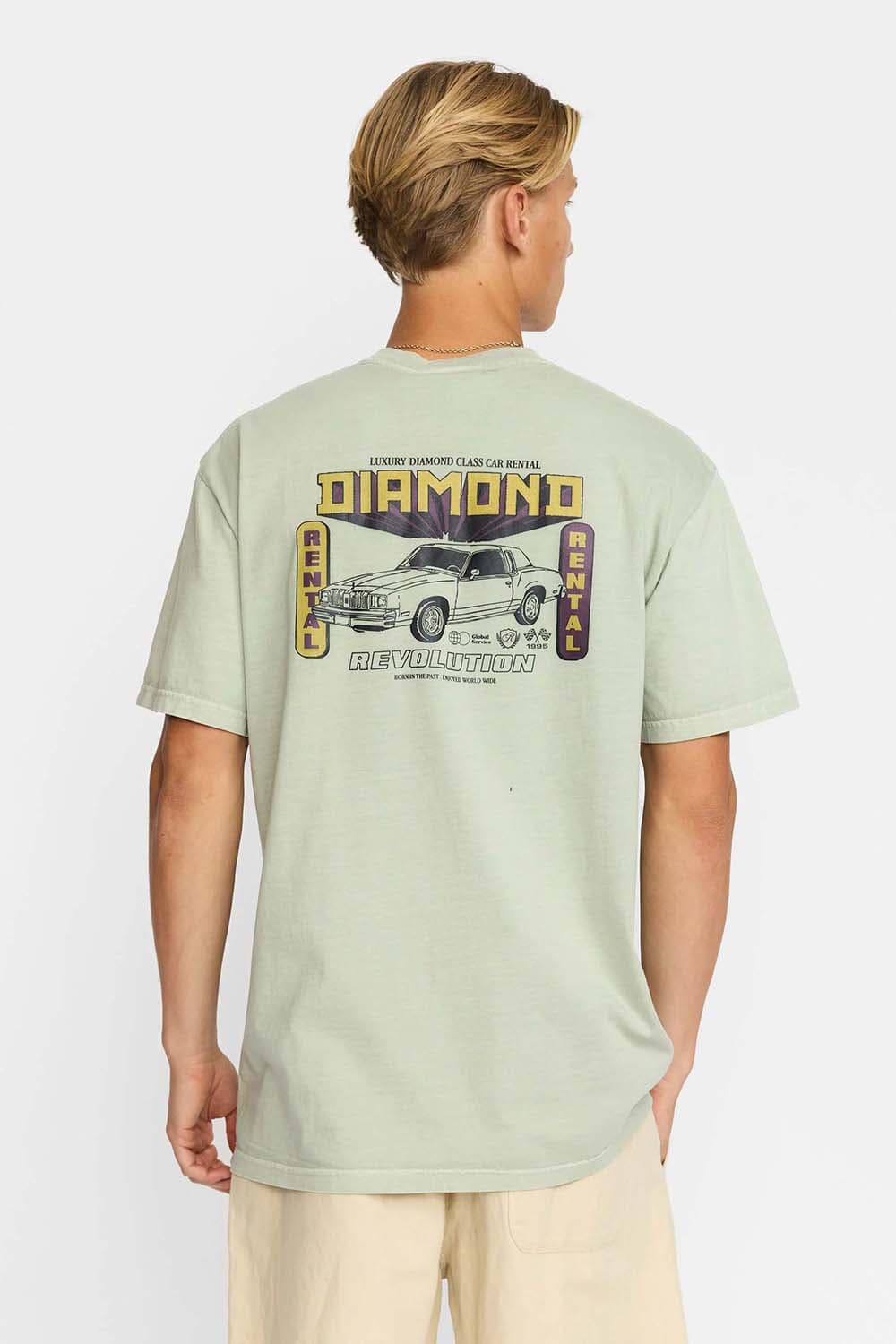 Revolution T-shirt Loose Fit Groen