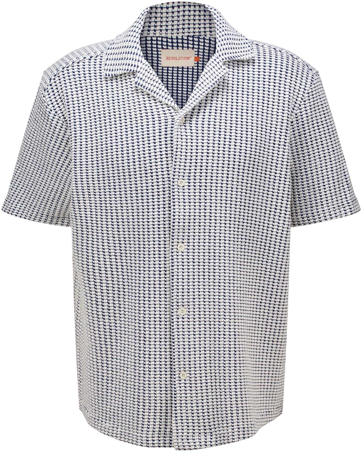 Revolution Overhemd Cuban Off White