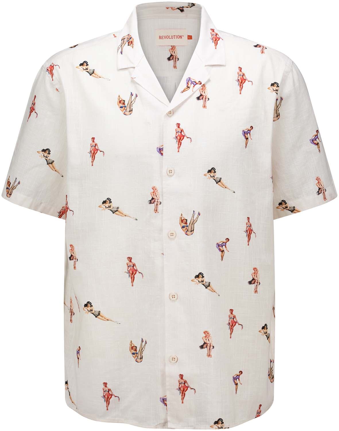 Revolution Overhemd  Off White