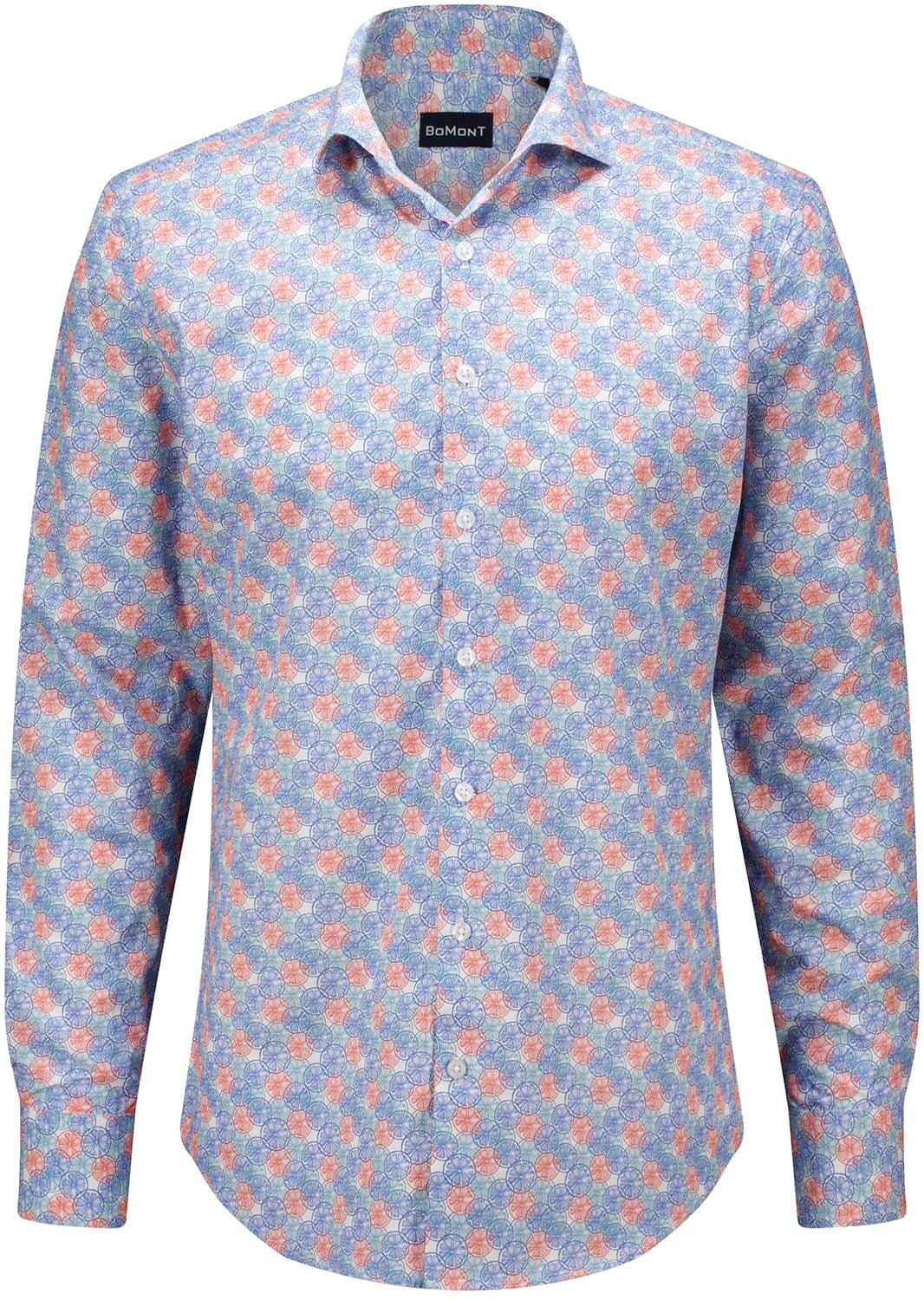 Bomont Overhemd Thijn Citrus Koraal