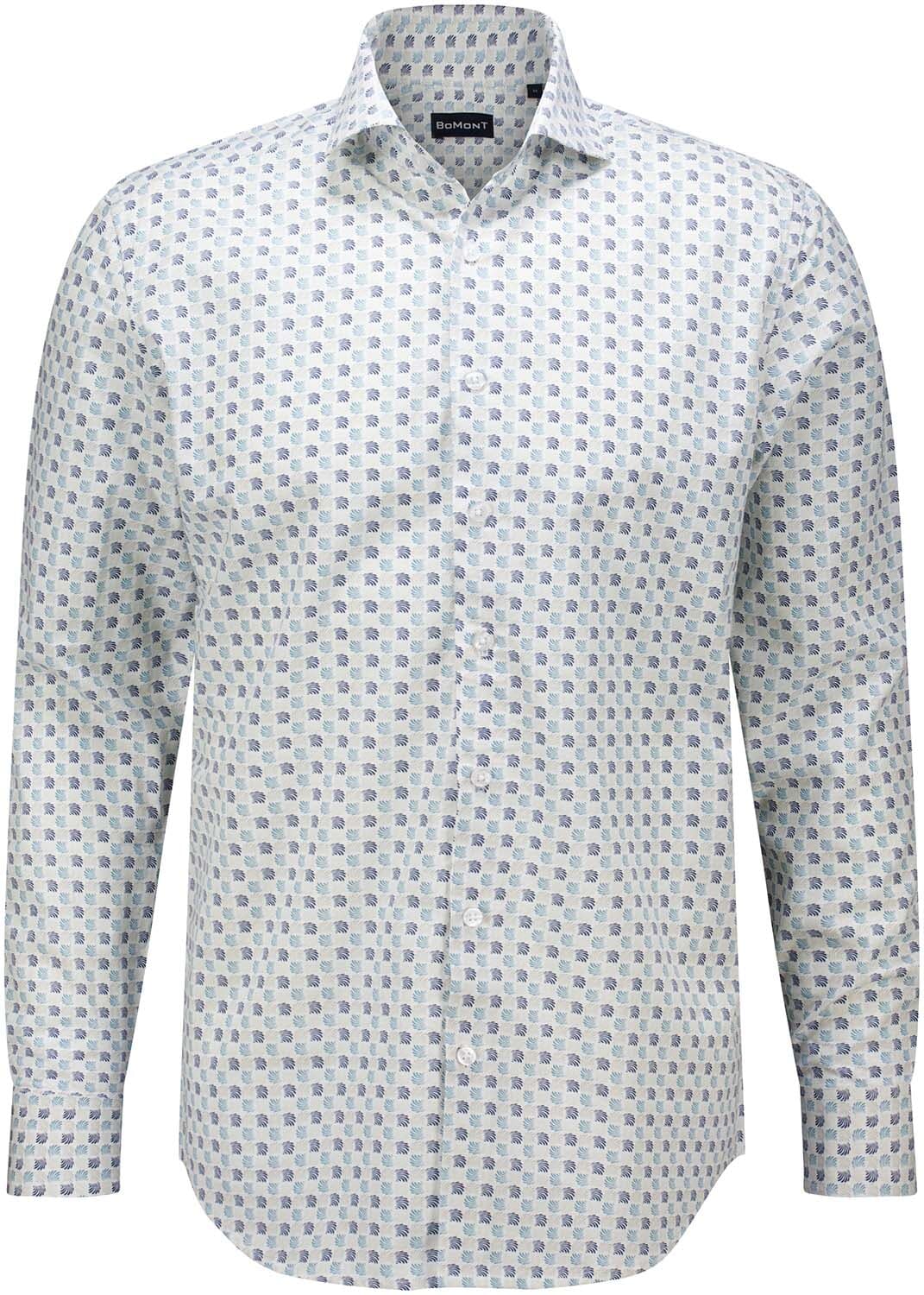 Bomont Overhemd Thijn Wavey Groen