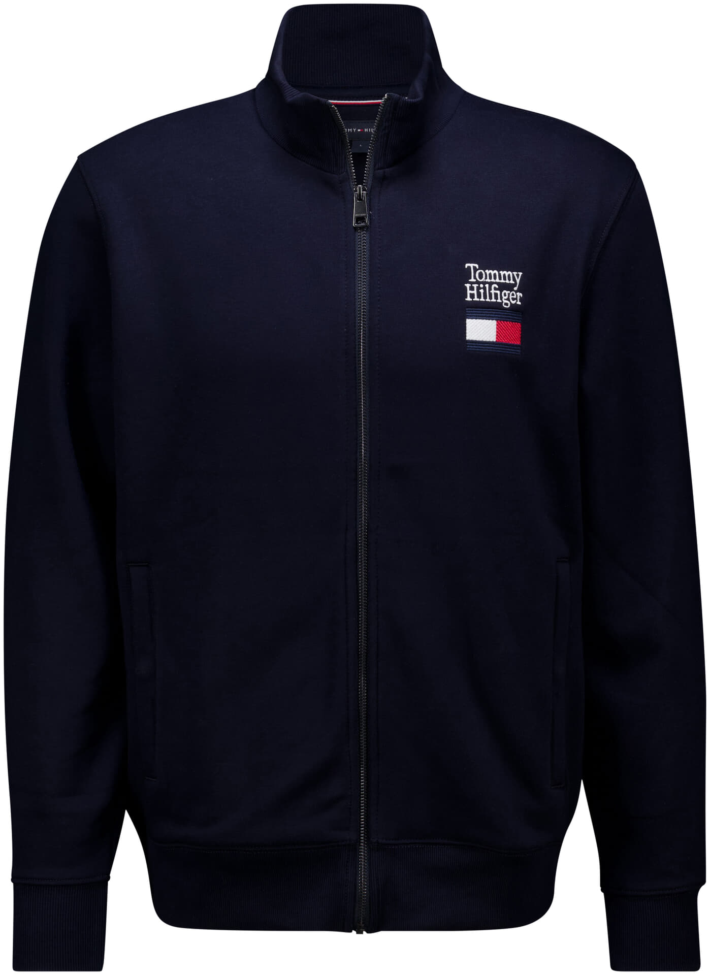 Tommy Hilfiger Sweatvest Tommy Embro Flag Navy