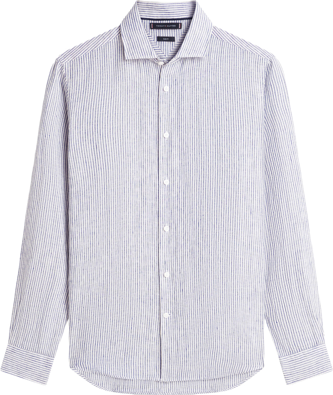 Tommy Hilfiger Overhemd Linnen Blauw