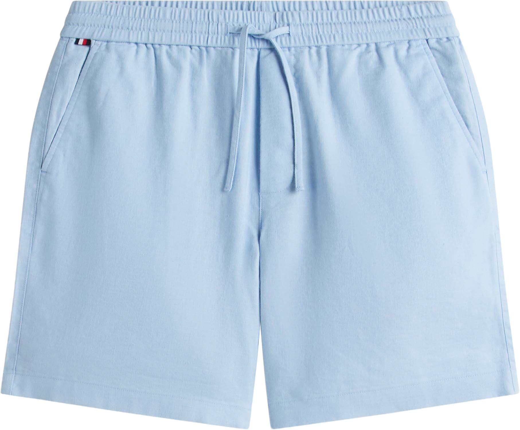 Tommy Hilfiger Short Dover Sorona linnen Blauw