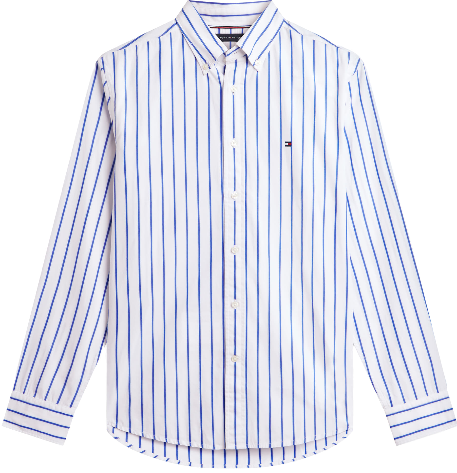 Tommy Hilfiger Overhemd Poplin  Wit