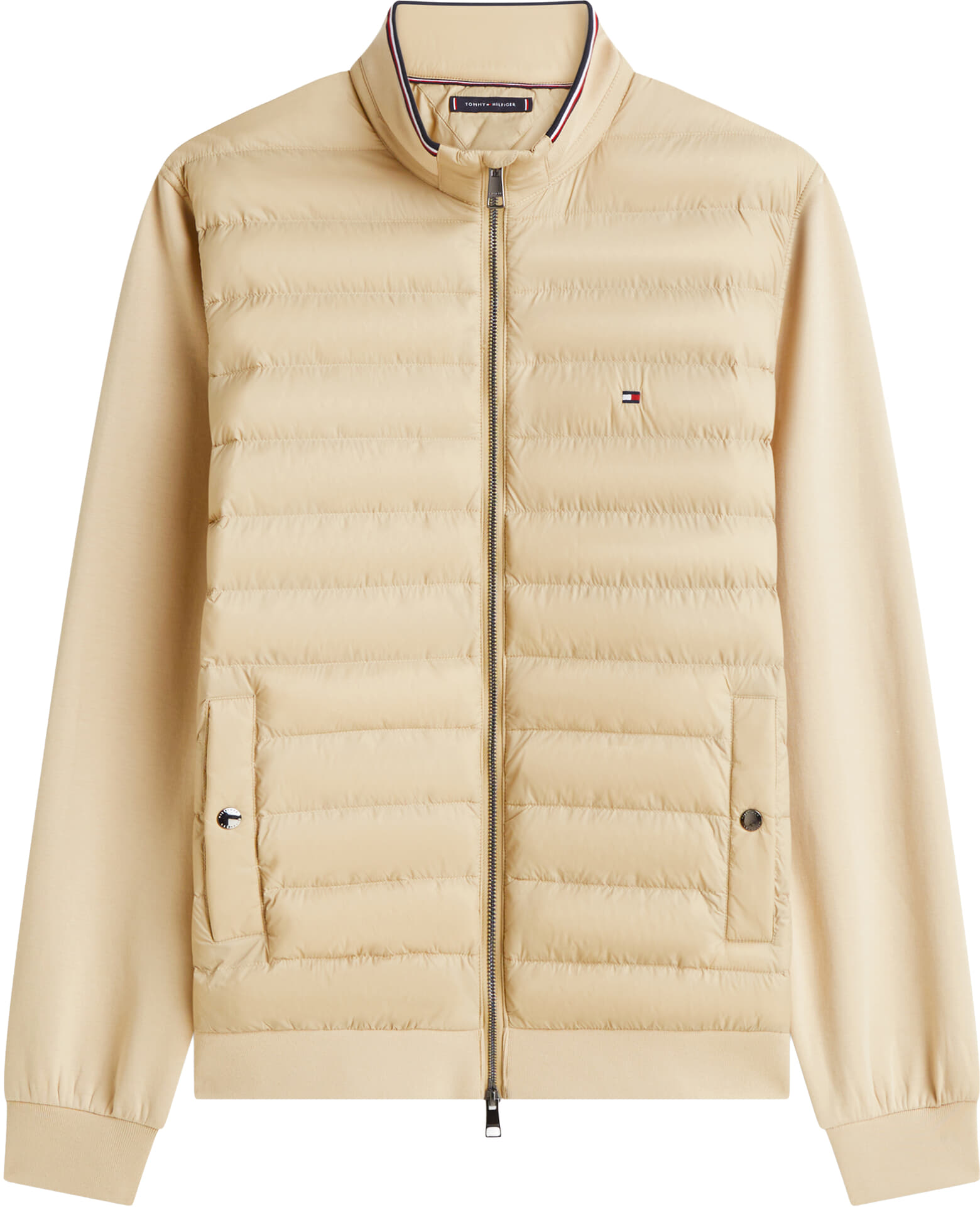 Tommy Hilfiger Jas Mix Media  Kaki