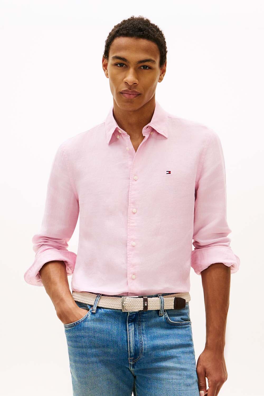 Tommy Hilfiger Overhemd Roze