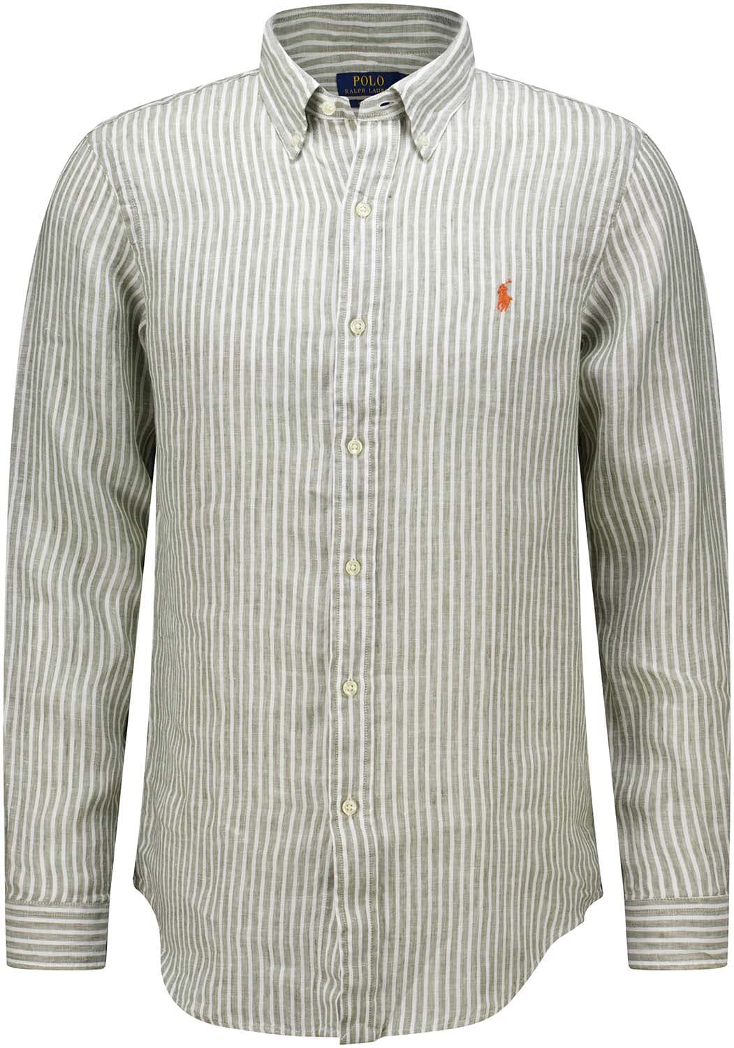 Polo Ralph Lauren Overhemd linnen Groen