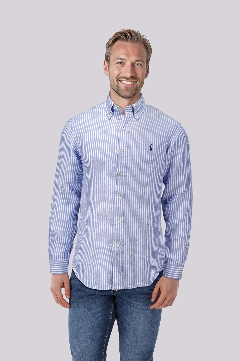 Polo Ralph Lauren Overhemd linen  Navy