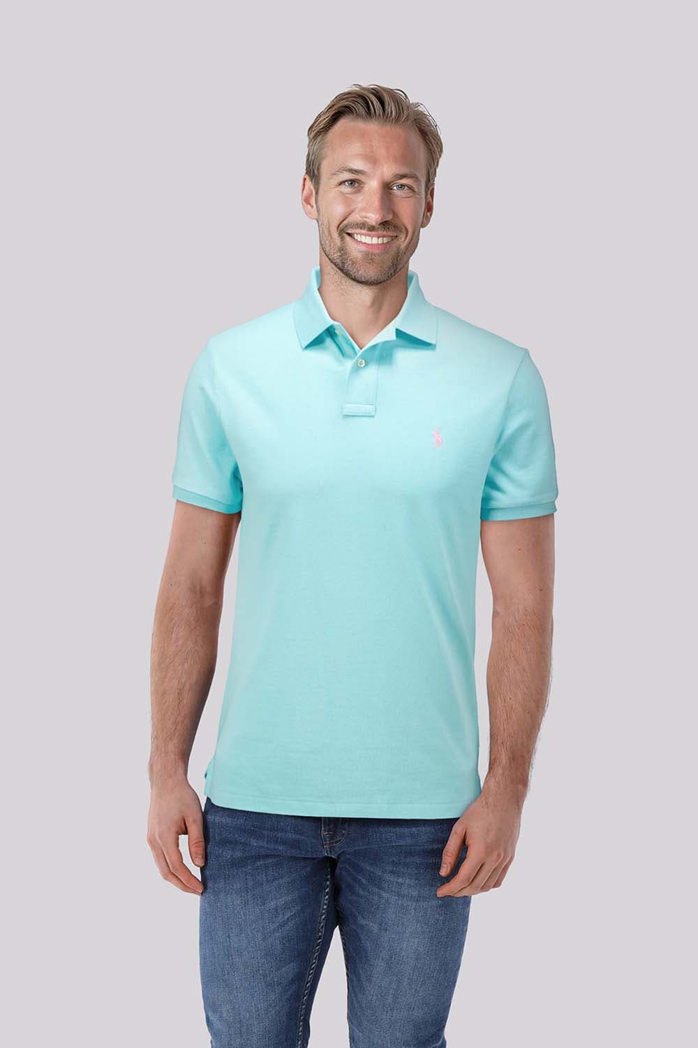 Polo Ralph Lauren Polo Pique Regular Fit Aqua